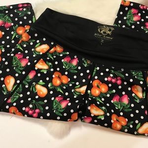 Betsey Johnson Fruit Crush Leggings